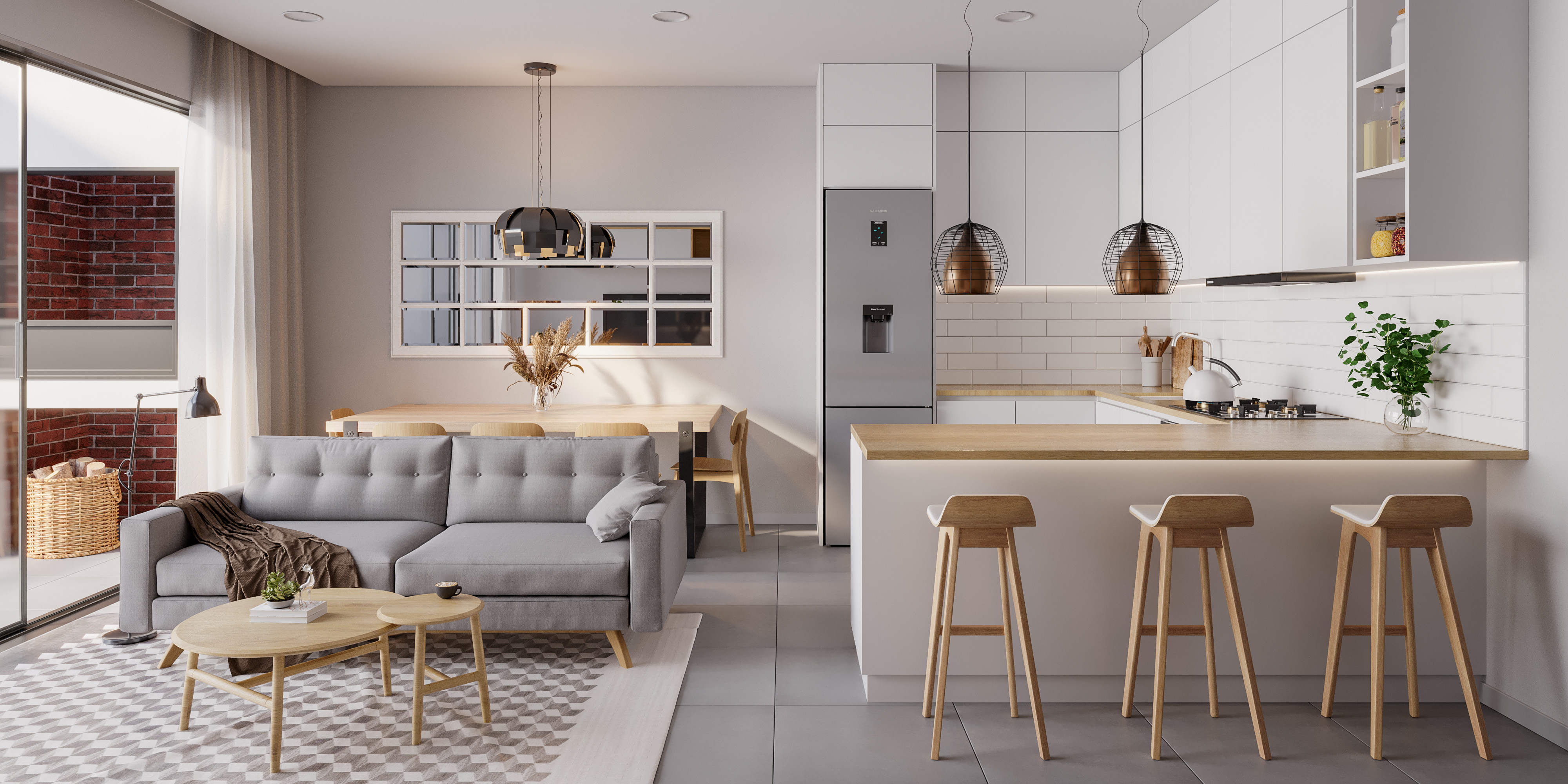 Tipología C - 90 m²